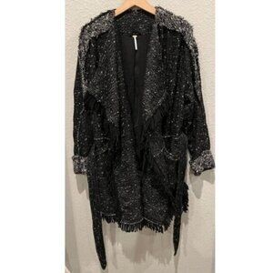 FREE PEOPLE BLANKET WRAP CARDIGAN